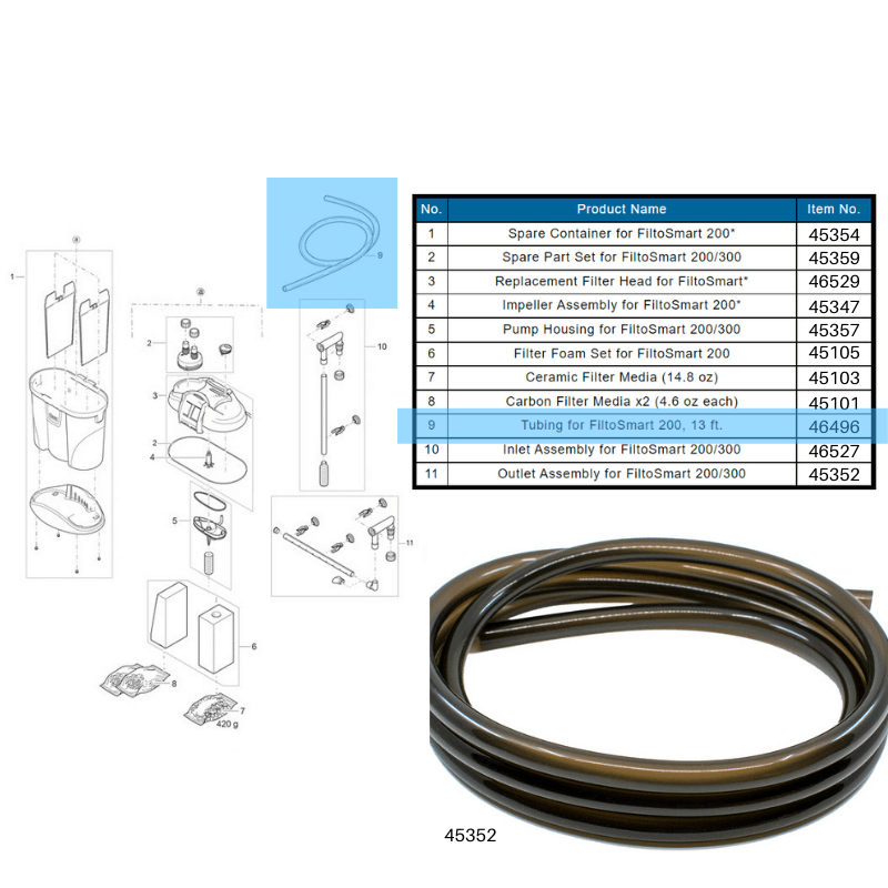 OASE FiltoSmart 60/100/200/300 Spare Parts