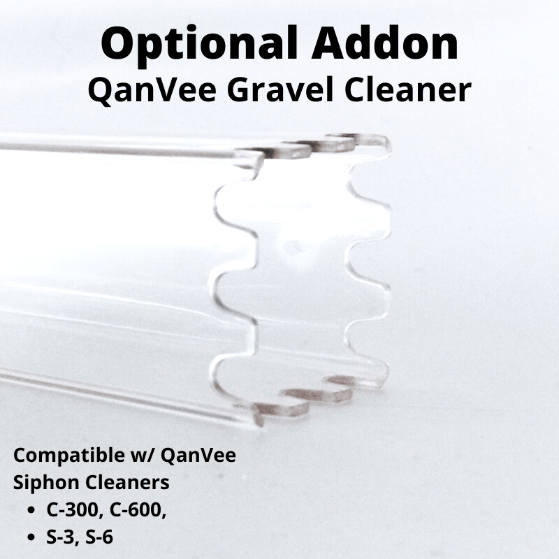 QANVEE Siphon Cleaner (S3/S6) & Optional Gravel Cleaner Addon