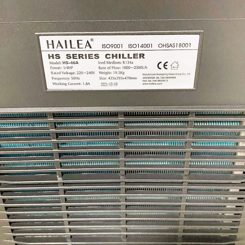 HAILEA Chiller - HS Series (150-1000L) - UK 3-Pin Plug Edition