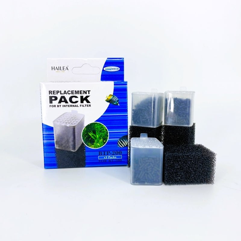 HAILEA Spare Parts - BTP Series (Filter Sponge + Activated Carbon)