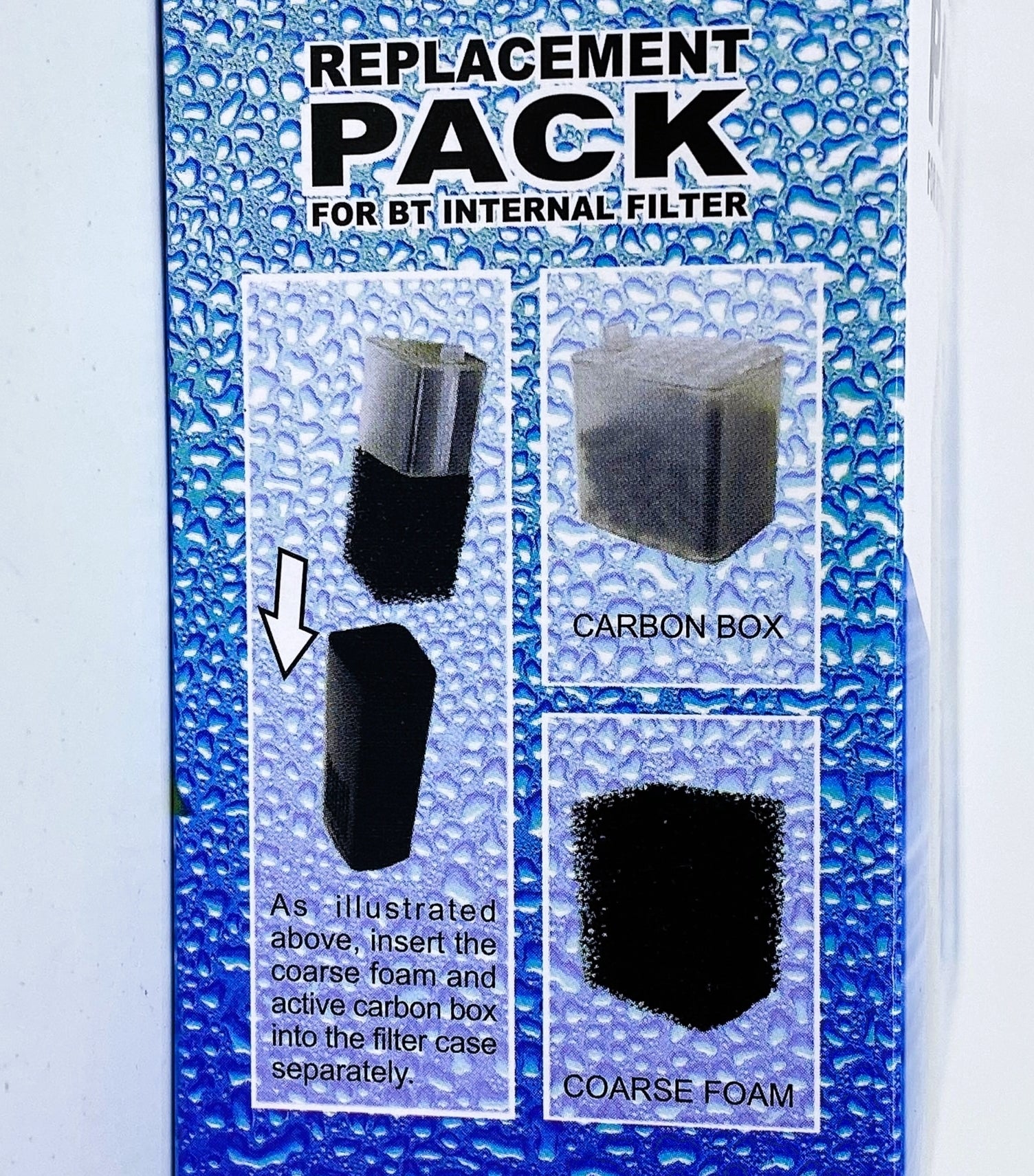 HAILEA Spare Parts - BTP Series (Filter Sponge + Activated Carbon)