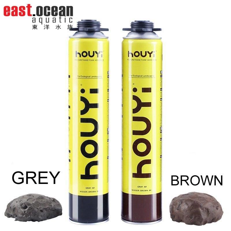 HOUYI GUO Expanding Foam - Terra/Aqua/Hard Scaping (Grey / Brown)