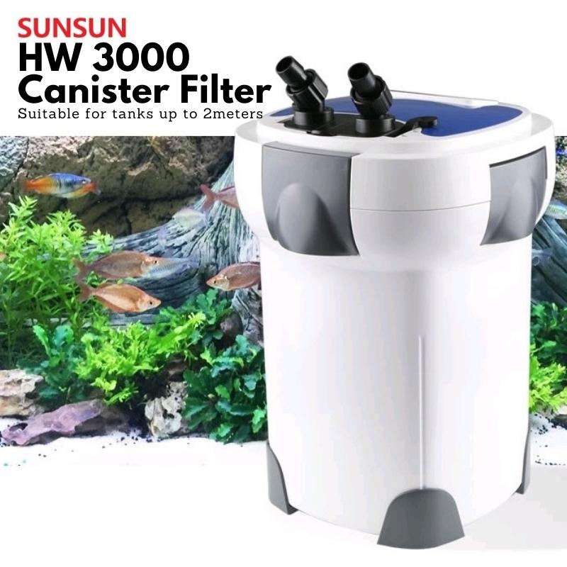 SUNSUN HW3000 Canister Filter (Extra Large Model w/UV)