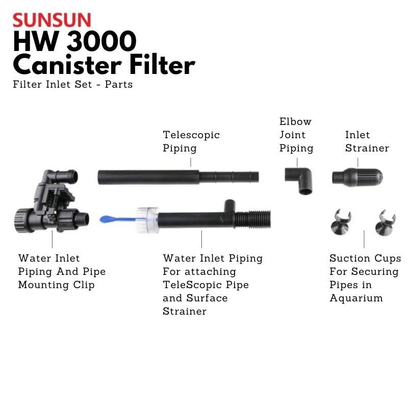SUNSUN HW3000 Canister Filter (Extra Large Model w/UV)