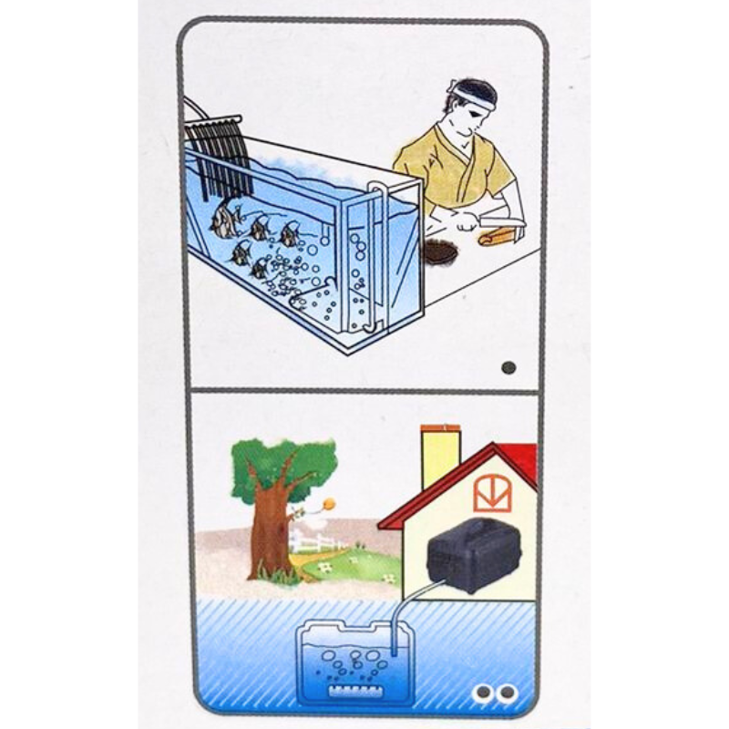 Hailea CP Series AC/DC Air pump (AC/DC Dual Use Air Pump)