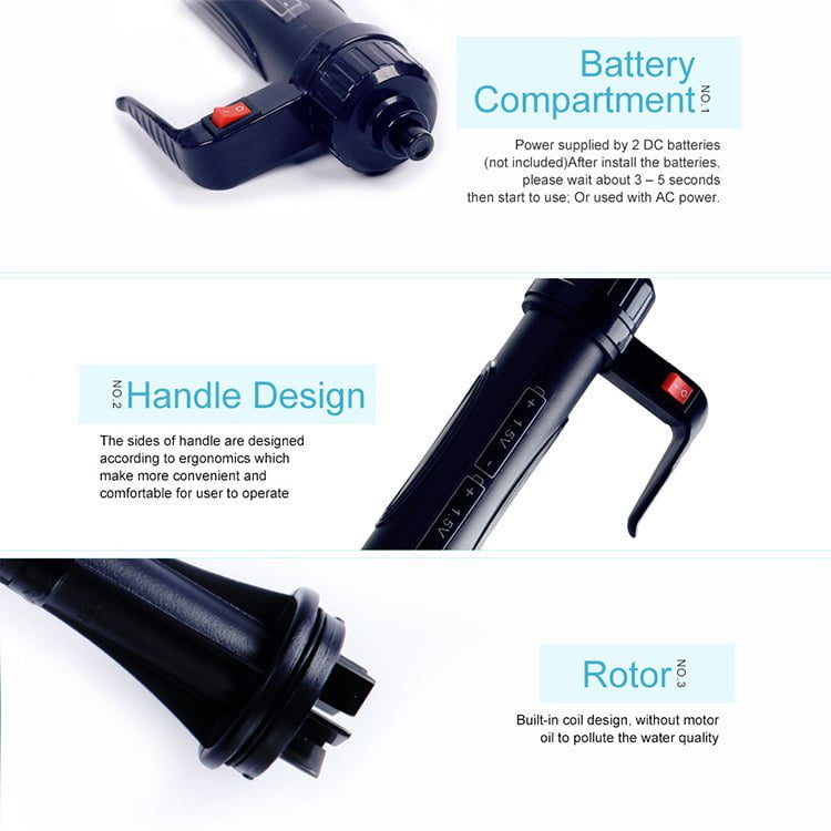 iLonda Aquarium Electric Gravel Cleaner (Battery Operated)