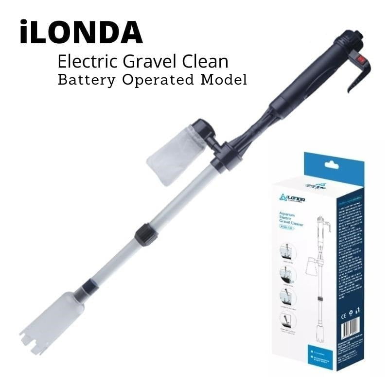 iLonda Aquarium Electric Gravel Cleaner (Battery Operated)