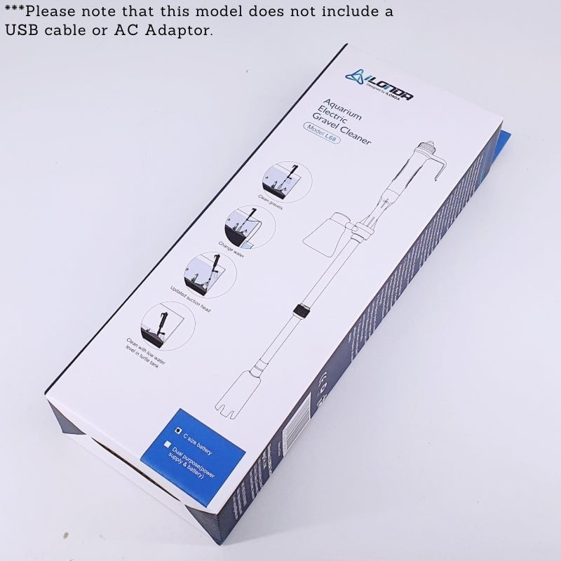iLonda Aquarium Electric Gravel Cleaner (Battery Operated)