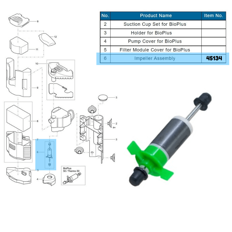 OASE BioPlus Spare Parts (50/100/200)