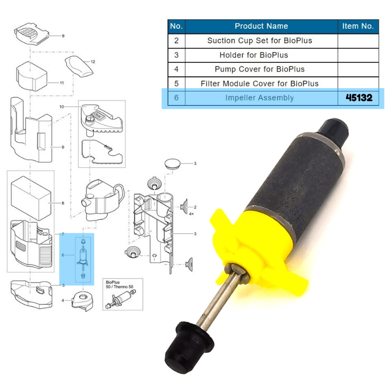 OASE BioPlus Spare Parts (50/100/200)