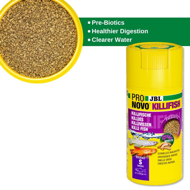 JBL ProNovo Killifish Grano S (Colour Enhancing Diet)