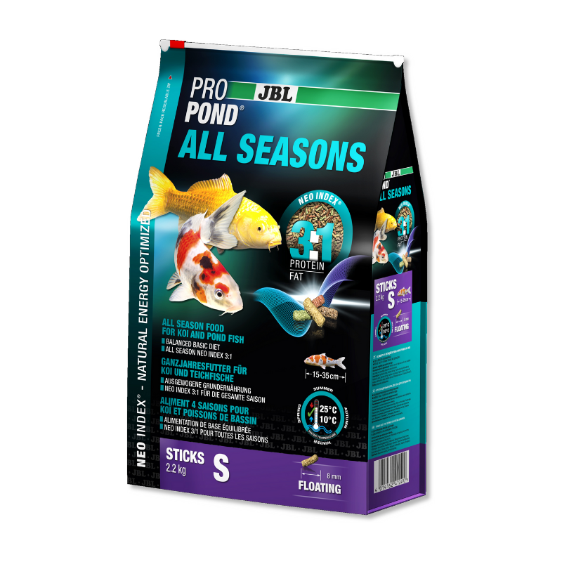 JBL ProPond All Seasons Pearl (S pellet) (0.18/2.2kg)