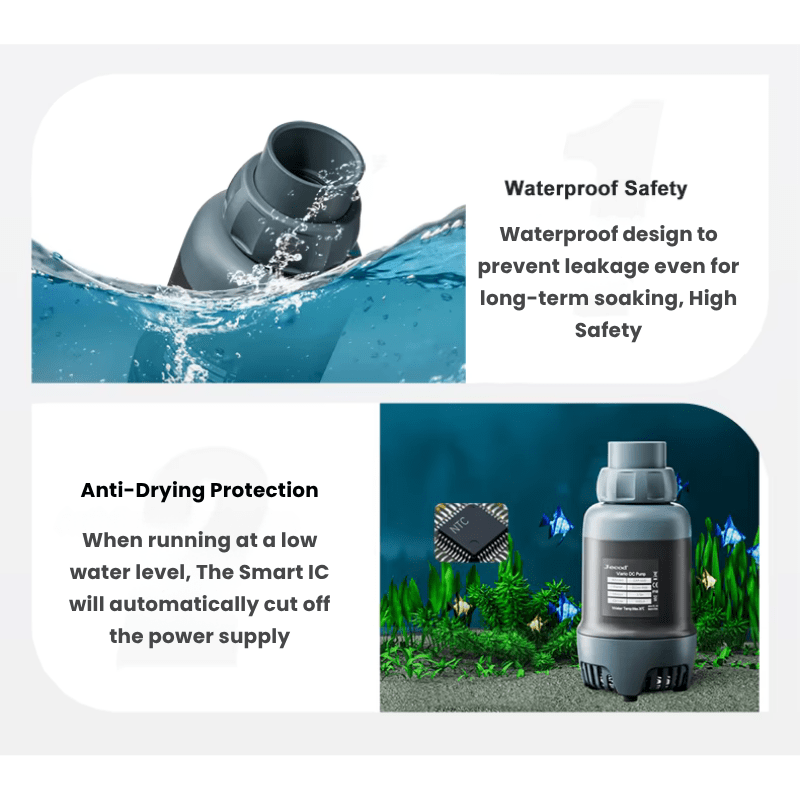 JEBAO DXP DC Pump - (Controller/Wi-Fi Dual Control)