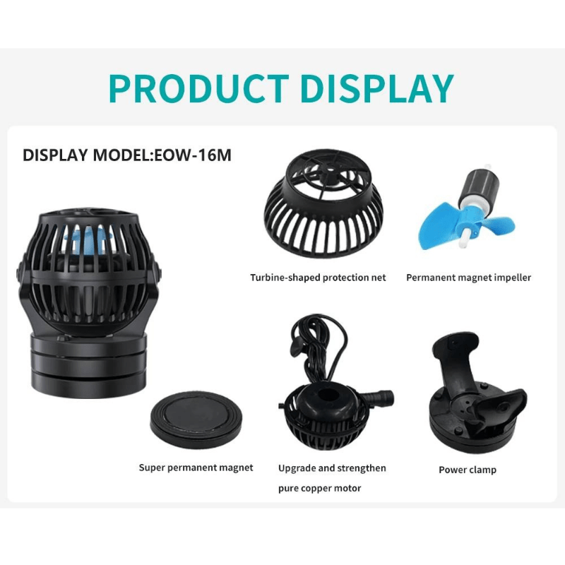 JEBAO EOW Wavemaker - (3M,5M,9M,16M,22M) Controller/Wi-Fi Mobile phone