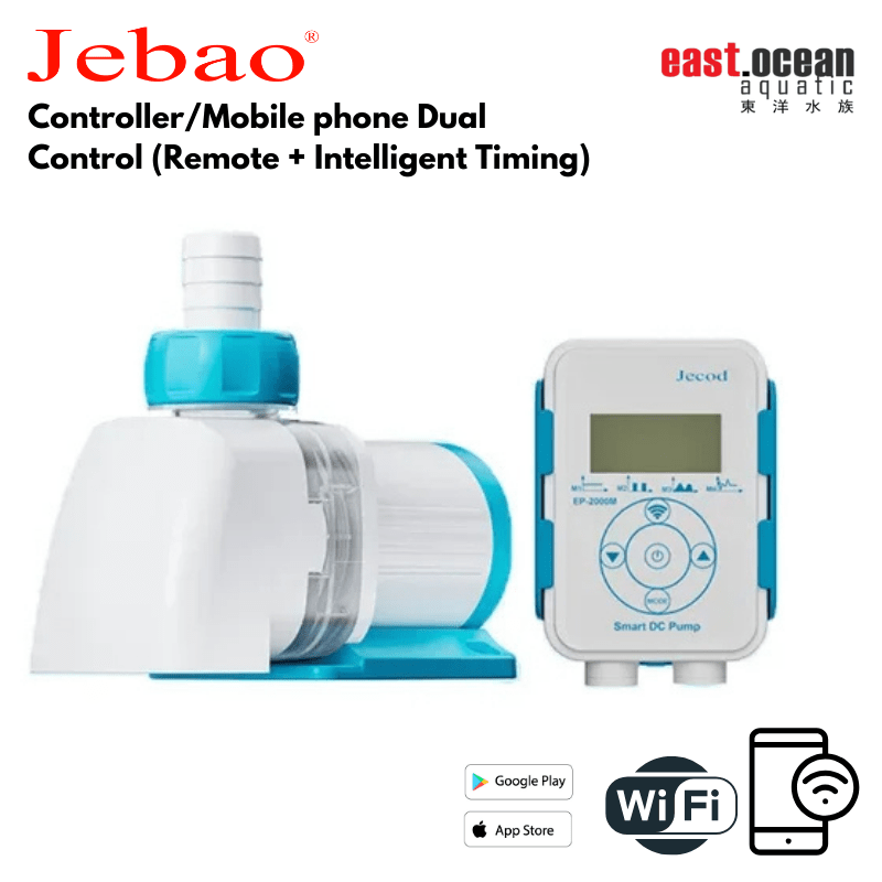 JEBAO EP Water Pump - Controller/Mobile phone Dual Control (Remote + I