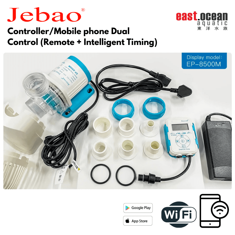 JEBAO EP Water Pump - Controller/Mobile phone Dual Control (Remote + I