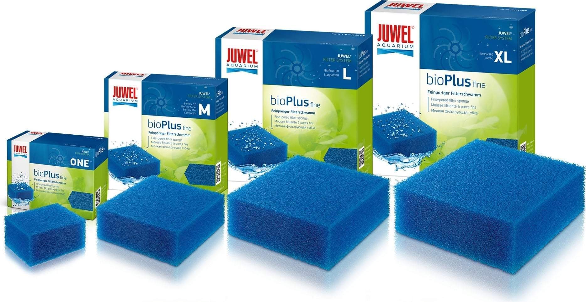 JUWEL BioPlus Fine - Pored Filter Sponge (M/L/XL)