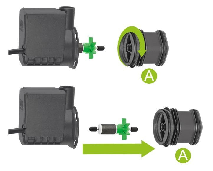 JUWEL Eccoflow Parts (Impeller / Ceramic Shaft / Sealing Rings)