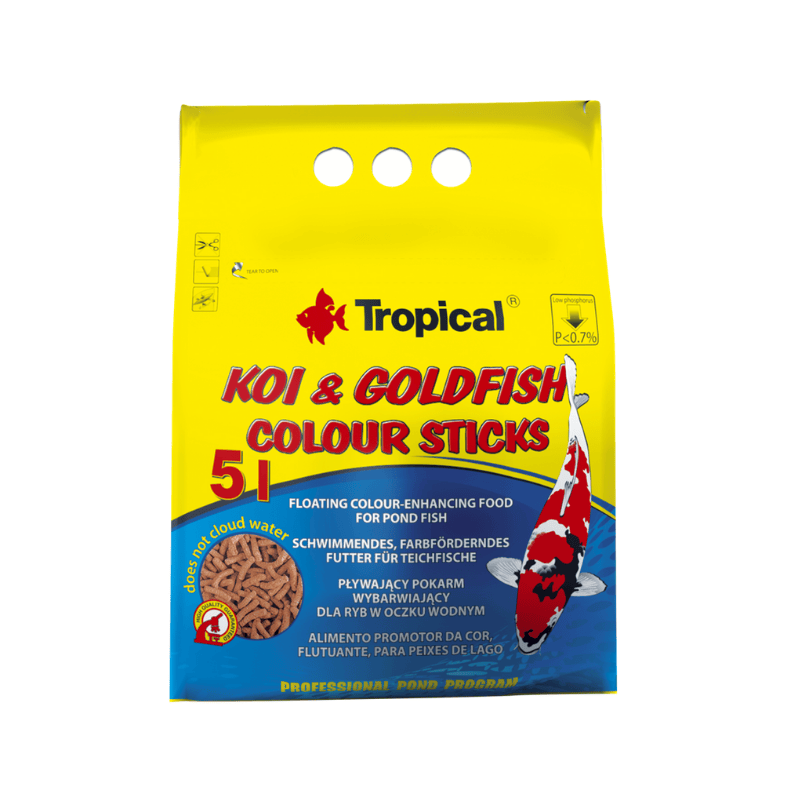 Tropical Koi & Goldfish Colour Sticks (colour booster)