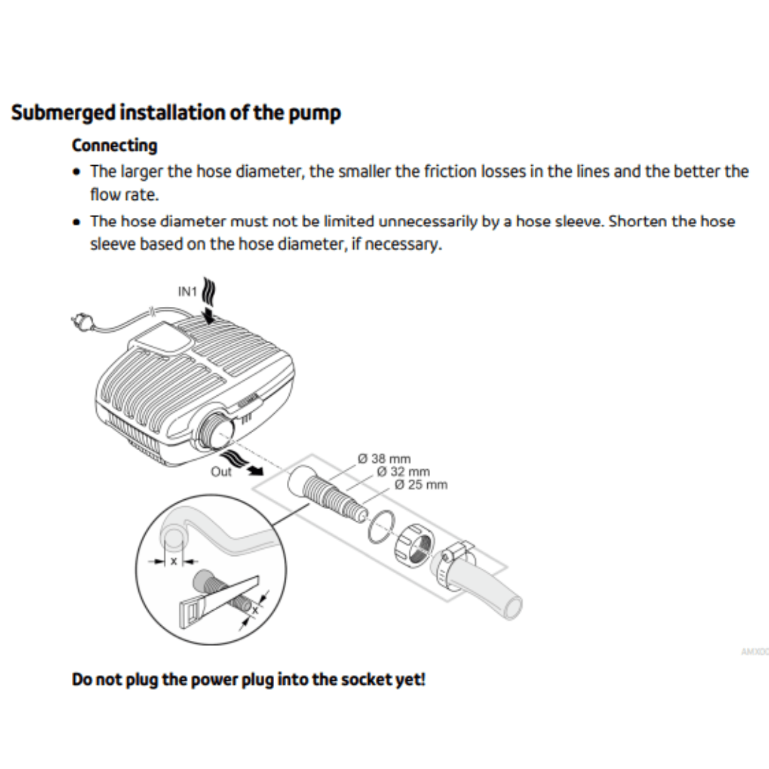 OASE AquaMax Eco Classic (2500E-17500l/h)(10m cable) (energy saving)