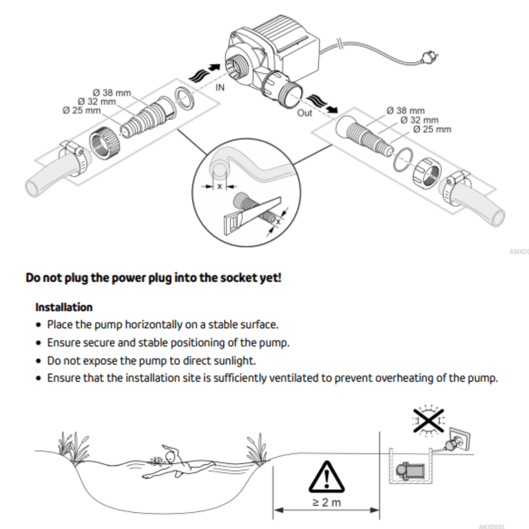 OASE AquaMax Eco Classic (2500E-17500l/h)(10m cable) (energy saving)