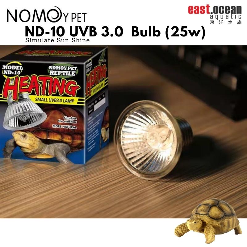 NOMOYPET ND-10 UVB 3.0 Bulb (25w/50w) - Simulate Sun Shine