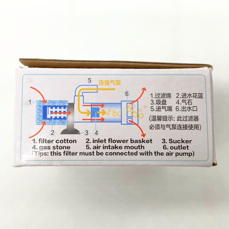 NF Mini bubble filter for nano aquarium