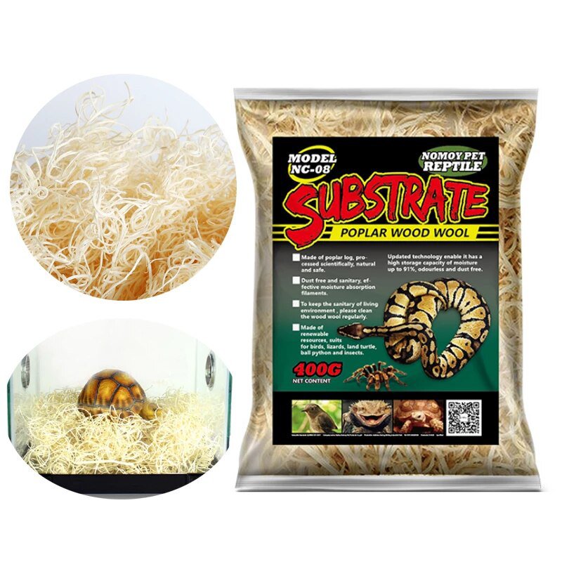 NOMOYPET NC-08 - Poplar Wood Wool Substrate
