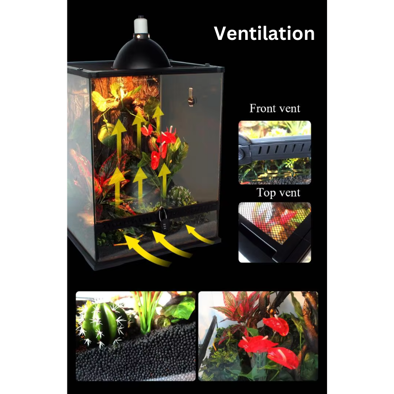 NOMOYPET YL-01 Terrarium tank 30x30x45 (double door)