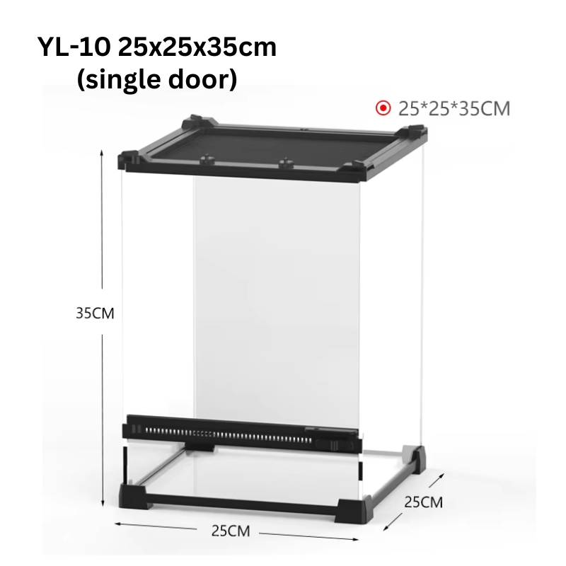 NOMOYPET YL-11/YL-10 Terrarium Tank (single/double door)