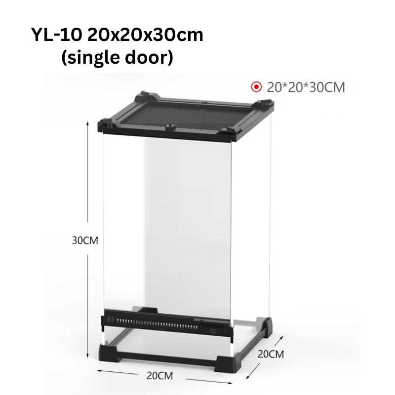 NOMOYPET YL-11/YL-10 Terrarium Tank (single/double door)
