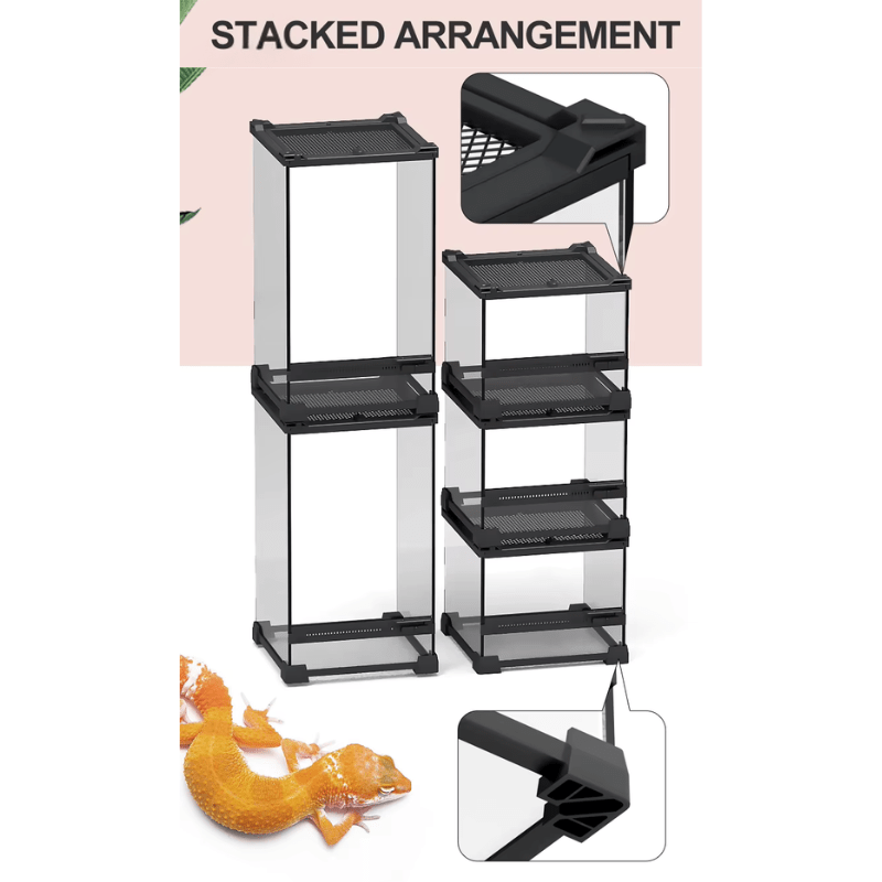 NOMOYPET YL-11/YL-10 Terrarium Tank (single/double door)