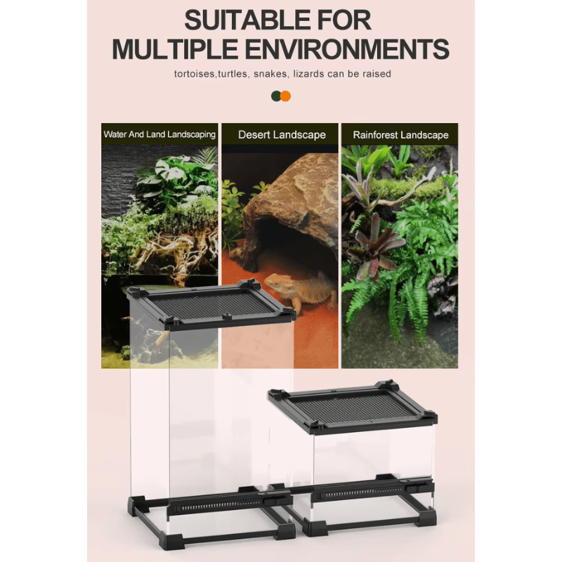 NOMOYPET YL-11/YL-10 Terrarium Tank (single/double door)