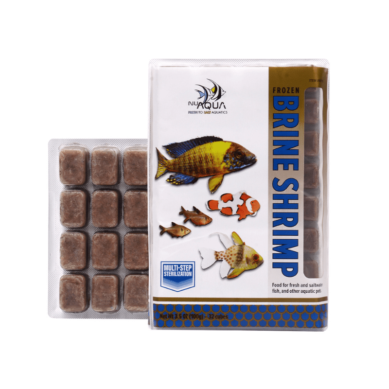 Nu Aqua Brine Shrimp Frozen Cube 100G