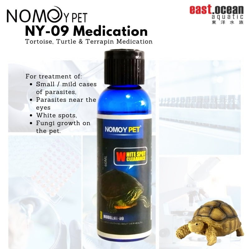 NOMOYPET NY-09 Tortoise, Turtle & Terrapin Medication (60ml)