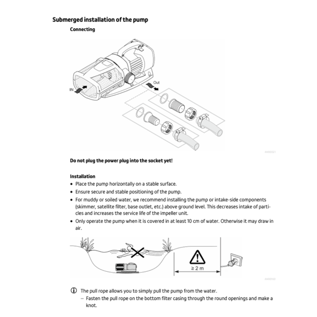 Oase AquaMax Eco Expert 21000-44000 (10m cable)