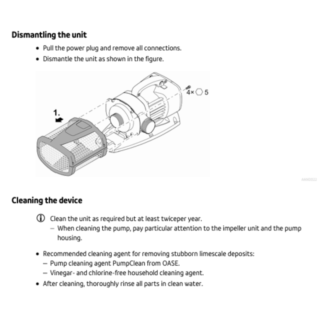 Oase AquaMax Eco Expert 21000-44000 (10m cable)