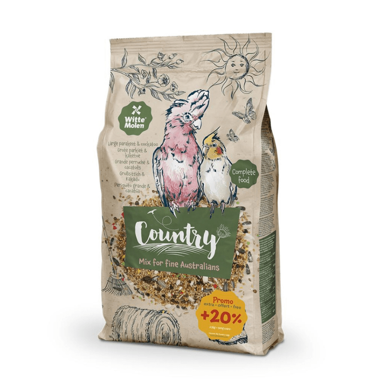 Witte Molen Country Large Parakeet Cockatoo 0 55Kg