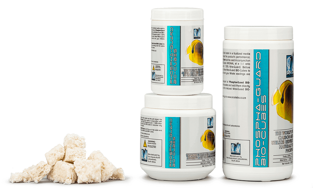 ORCA LABS Phospha-Guard BIO-Cubes (250ml - 5L) long term reduce phosph