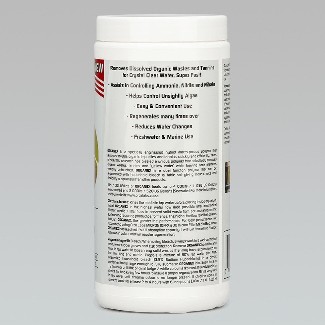 ORCA LABS OrganEX (250ml - 1L) powerful waste absorber