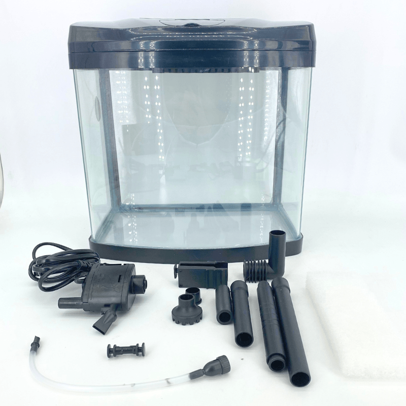 PUFEIT BL-390A/310A Aquarium Tank (Black)