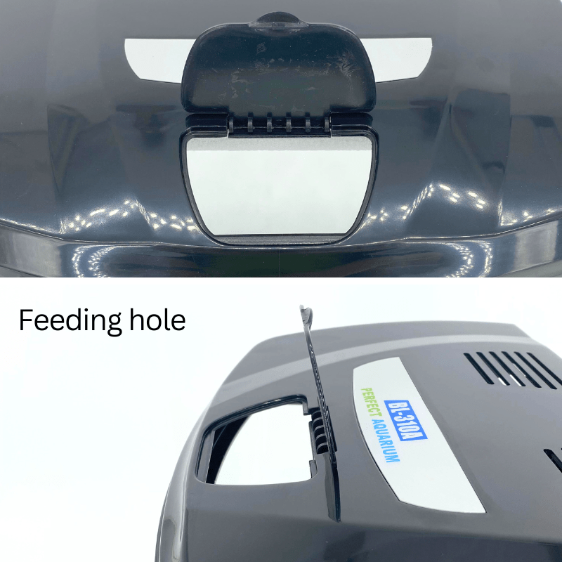 PUFEIT BL-390A/310A Aquarium Tank (Black)