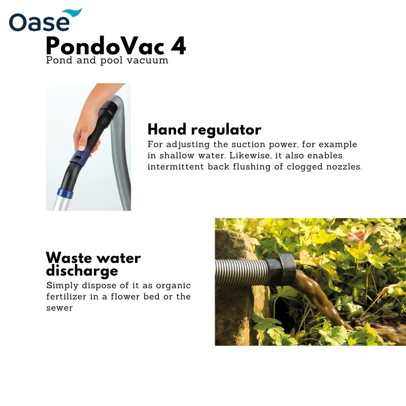OASE PondoVac 4 Pool & Pond Vacuum cleaner