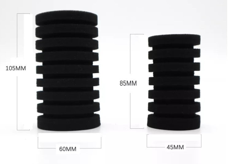 QANVEE Bio Sponge Filter / Sponge Replacements (QS100A / QS200A)