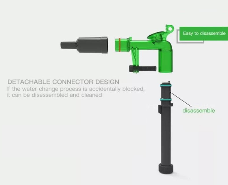 QANVEE Siphon Cleaner (S3/S6) & Optional Gravel Cleaner Addon