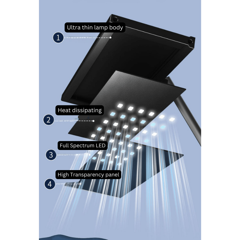 ROXIN X2-200/300/400/500 Plus Colourful Clip lamp