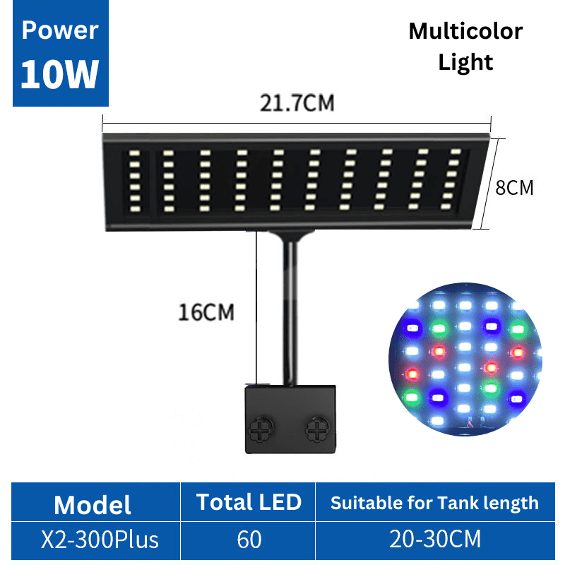 ROXIN X2-200/300/400/500 Plus Colourful Clip lamp