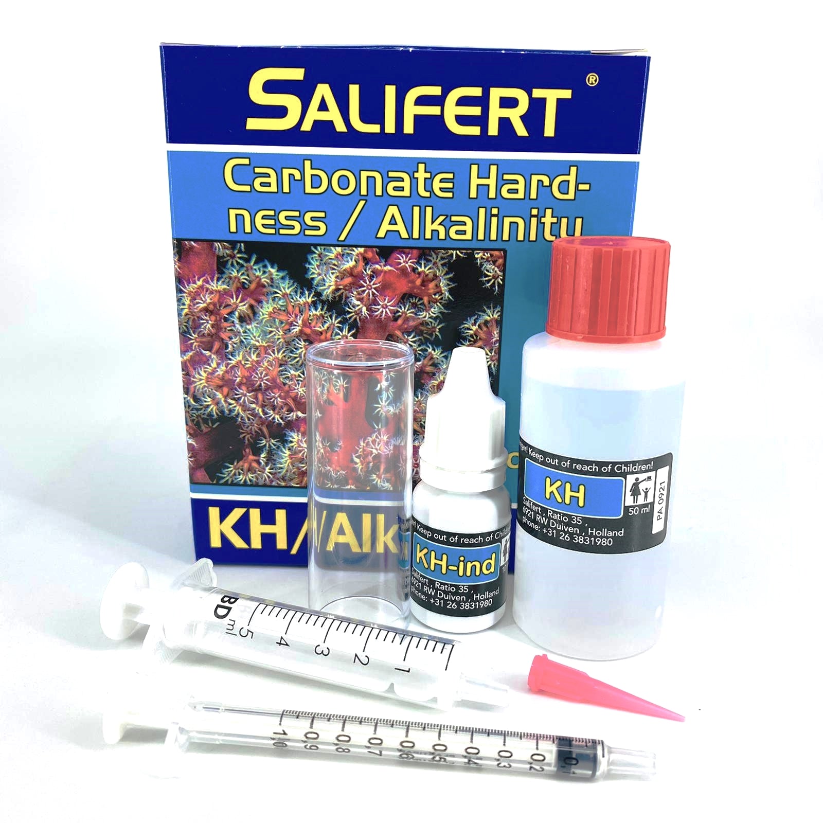 SALIFERT Carbonate Hardness Profi Test kit for saltwater (Alkalinity,