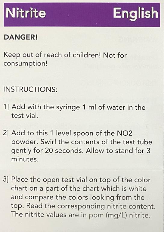 SALIFERT Nitrite Profi Test kit for saltwater (NO2)