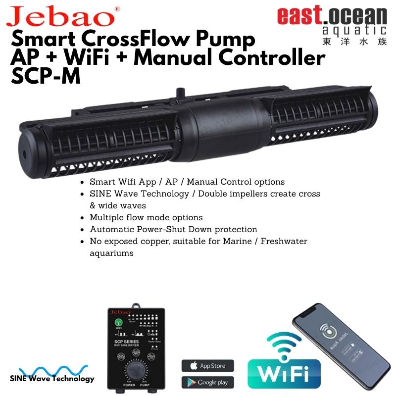 JEBAO Crossflow Wavemaker (WIFI/APP/AP) - (SCP70M/SCP90M/SCP120M/SCP15